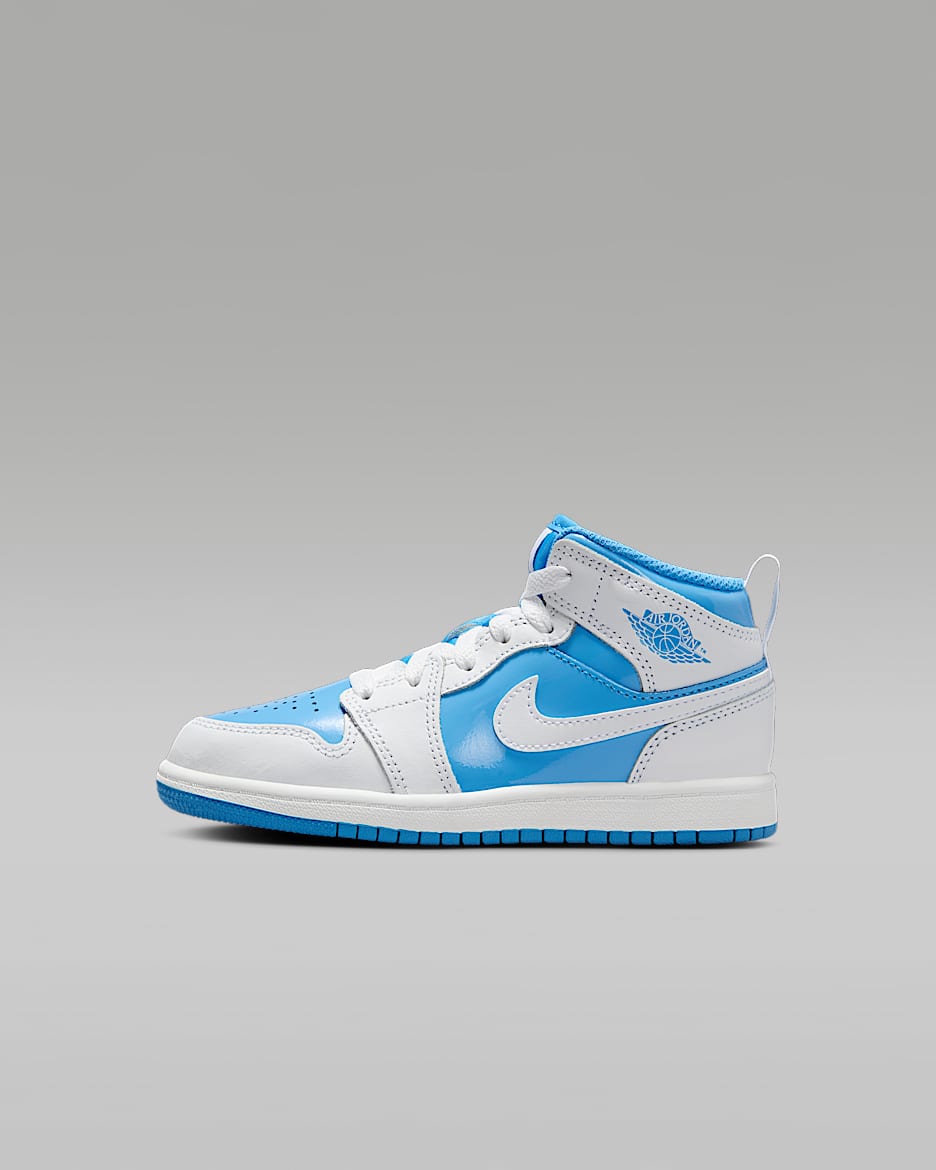 Jordan 1 Mid SE Little Kids Shoes. Nike